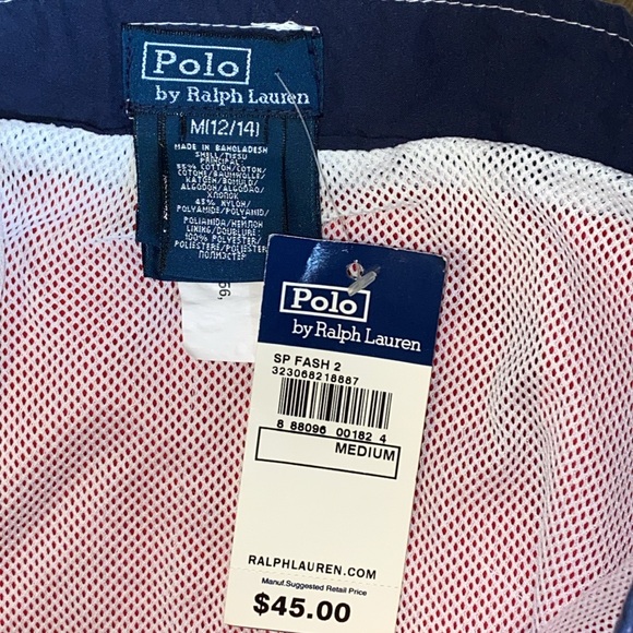 🐎❤️🤍💙🐎NWT Polo Ralph Lauren Co. Swim Trunks - Picture 11 of 11